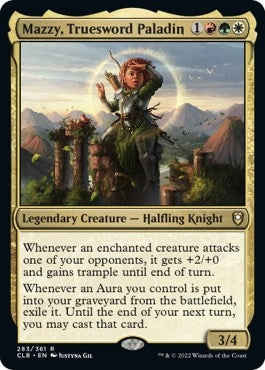 Mazzy, Truesword Paladin (283) (Commander Legends: Battle for Baldur's Gate)