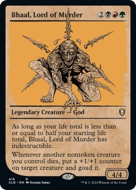Bhaal, Lord of Murder (Showcase) (416) (Commander Legends: Battle for Baldur's Gate)