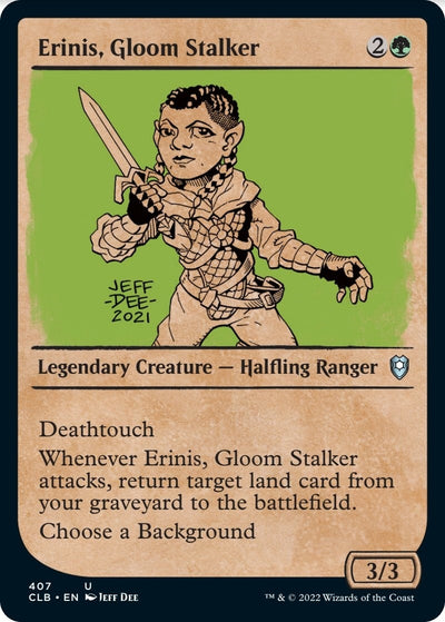 Erinis, Gloom Stalker (Showcase) (407) (Commander Legends: Battle for Baldur's Gate)
