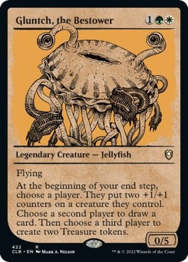 Gluntch, the Bestower (Showcase) (422) (Commander Legends: Battle for Baldur's Gate)