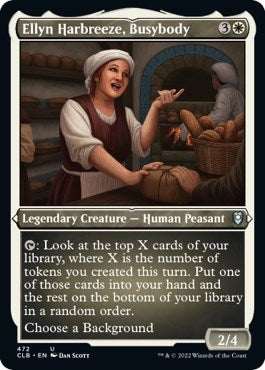Ellyn Harbreeze, Busybody (Foil Etched) (472) (Commander Legends: Battle for Baldur's Gate)