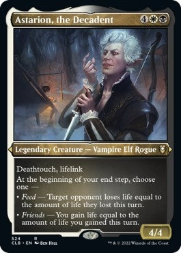 Astarion, the Decadent (Foil Etched) (524) (Commander Legends: Battle for Baldur's Gate)