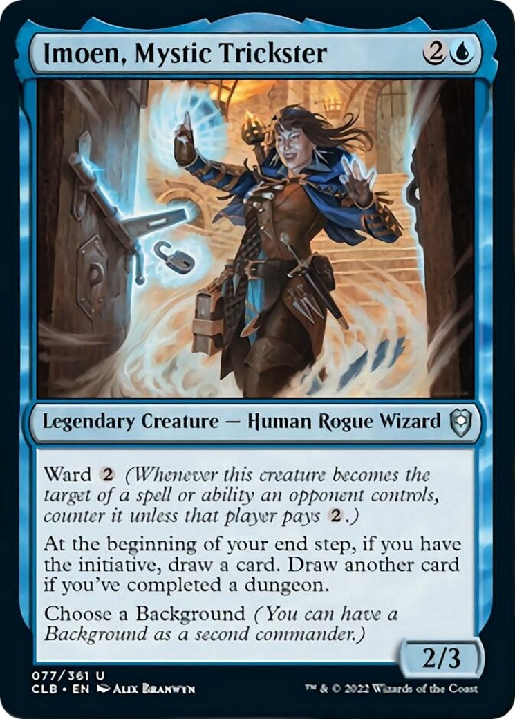 Imoen, Mystic Trickster (77) (Commander Legends: Battle for Baldur's Gate)