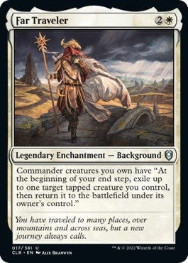 Far Traveler (17) (Commander Legends: Battle for Baldur's Gate)
