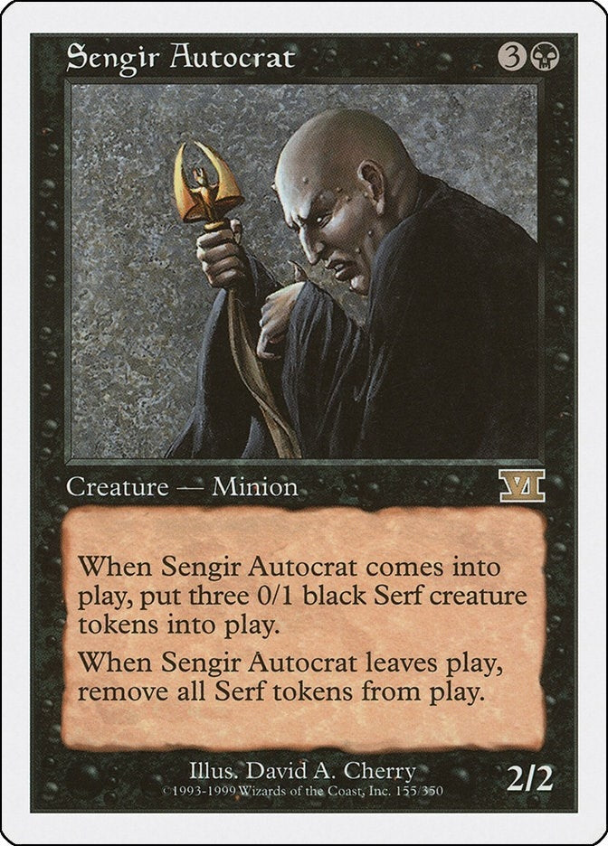 Sengir Autocrat (155) (Classic Sixth Edition)