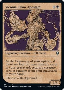 Viconia, Drow Apostate (Showcase) (394) (Commander Legends: Battle for Baldur's Gate)
