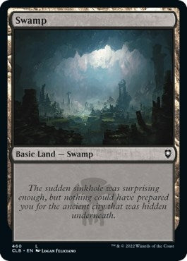 Swamp (460) (460) (Commander Legends: Battle for Baldur's Gate)