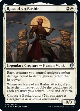 Rasaad yn Bashir (37) (Commander Legends: Battle for Baldur's Gate) (CLB)