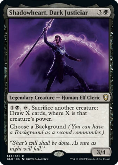 Shadowheart, Dark Justiciar (146) (Commander Legends: Battle for Baldur's Gate)