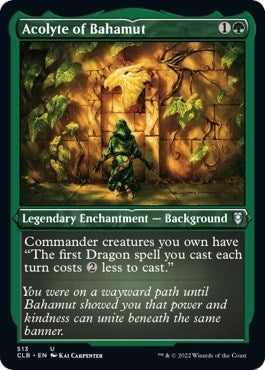 Acolyte of Bahamut (Foil Etched) (513) (Commander Legends: Battle for Baldur's Gate)