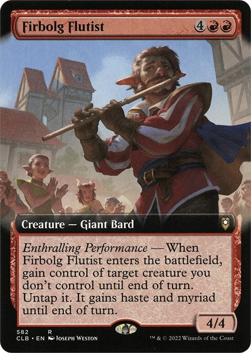Firbolg Flutist (Extended Art) (582) (Commander Legends: Battle for Baldur's Gate)