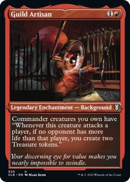 Guild Artisan (Foil Etched) (505) (Commander Legends: Battle for Baldur's Gate) (CLB)