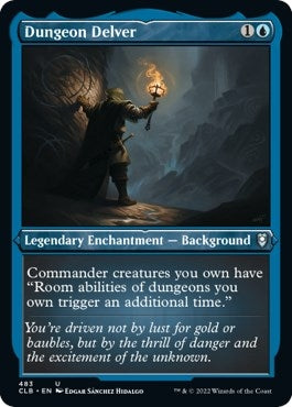 Dungeon Delver (Foil Etched) (483) (Commander Legends: Battle for Baldur's Gate) (CLB)