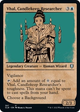 Vhal, Candlekeep Researcher (Showcase) (387)