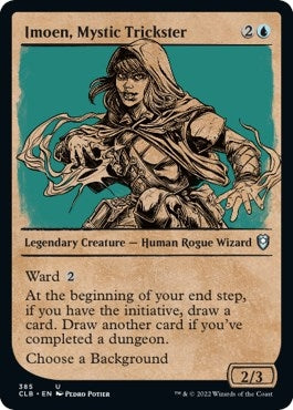 Imoen, Mystic Trickster (Showcase) (385) (Commander Legends: Battle for Baldur's Gate)