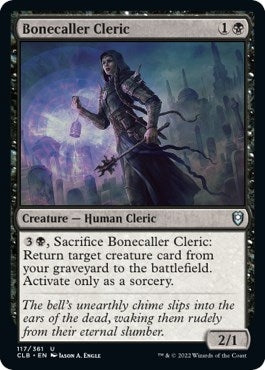 Bonecaller Cleric (117) (Commander Legends: Battle for Baldur's Gate)