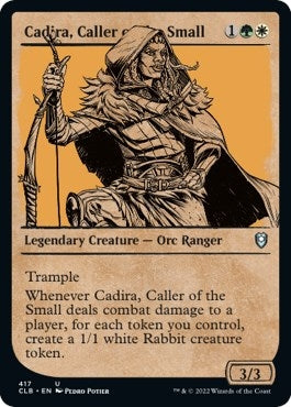 Cadira, Caller of the Small (Showcase) (417) (Commander Legends: Battle for Baldur's Gate)