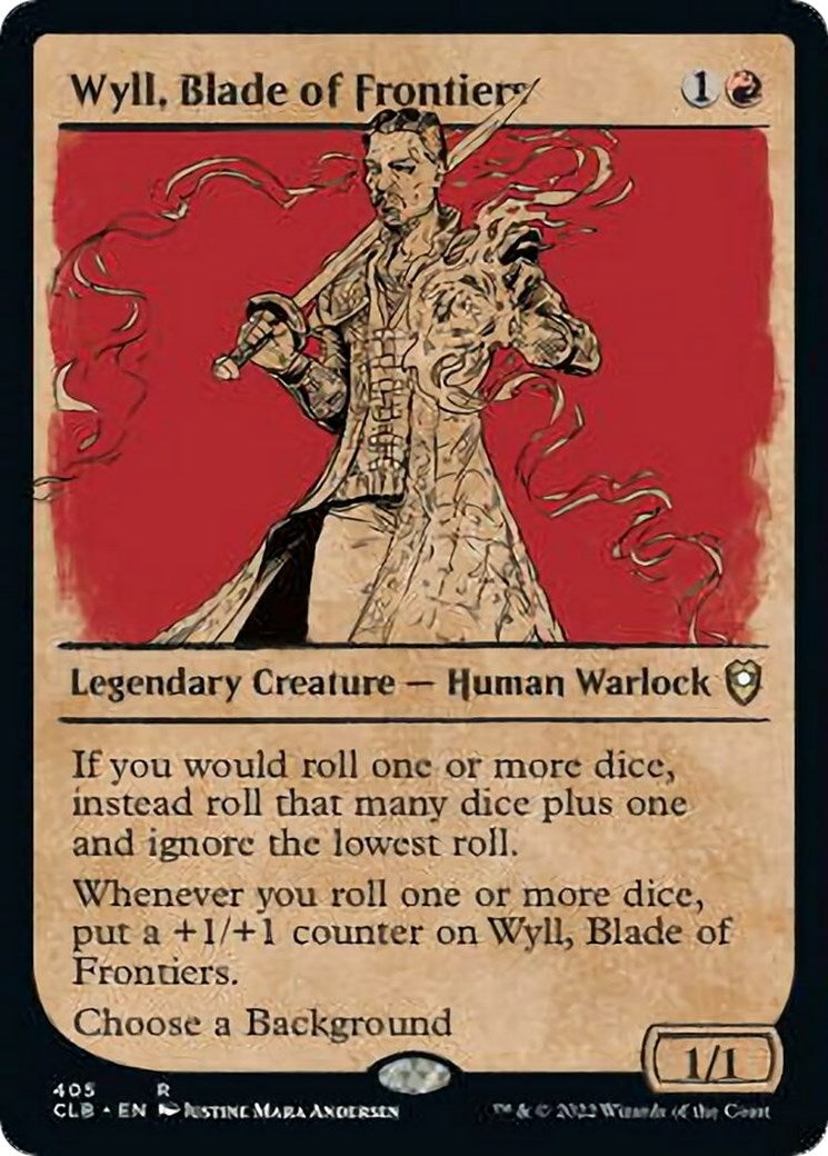 Wyll, Blade of Frontiers (Showcase) (405) (Commander Legends: Battle for Baldur's Gate)