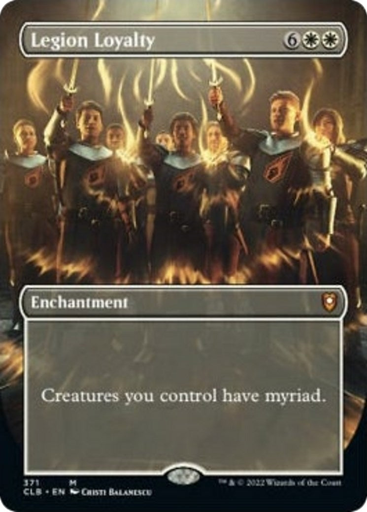 Legion Loyalty (Borderless) (371) (Commander Legends: Battle for Baldur's Gate)