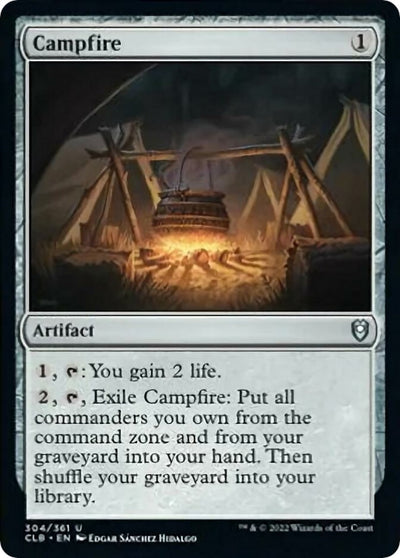 Campfire (304) (Commander Legends: Battle for Baldur's Gate)