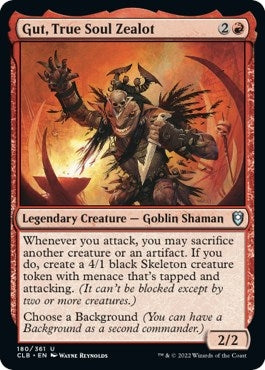 Gut, True Soul Zealot (180) (Commander Legends: Battle for Baldur's Gate)