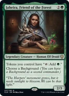 Jaheira, Friend of the Forest (237) (Commander Legends: Battle for Baldur's Gate)
