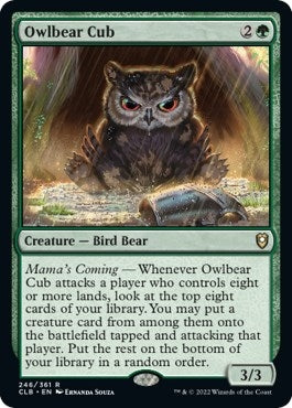 Owlbear Cub (246) (Commander Legends: Battle for Baldur's Gate)