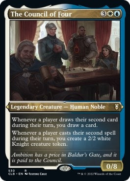 The Council of Four (Foil Etched) (530) (Commander Legends: Battle for Baldur's Gate)