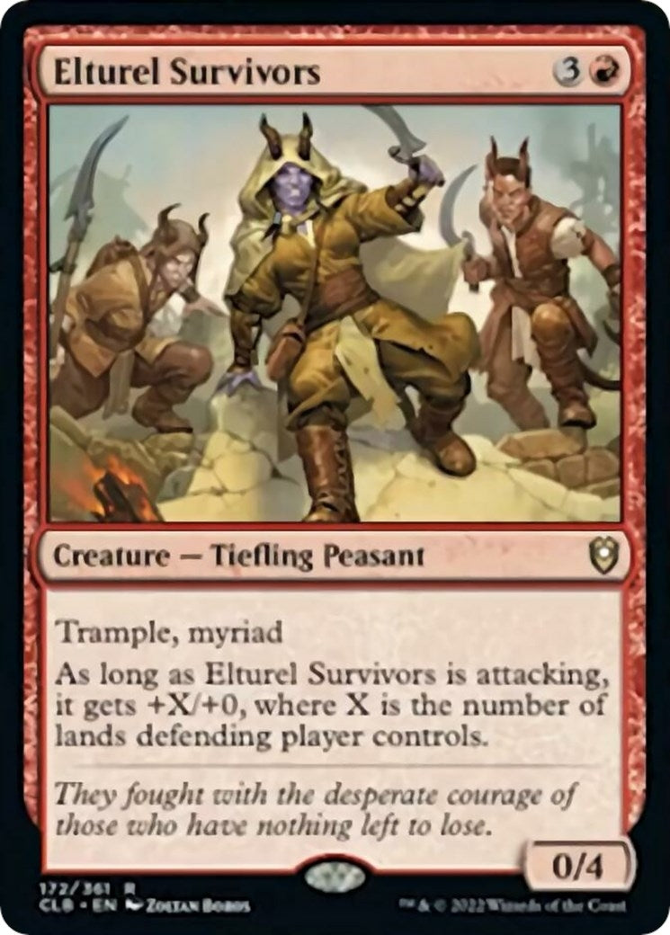 Elturel Survivors (172) (Commander Legends: Battle for Baldur's Gate)