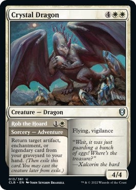 Crystal Dragon (13) (Commander Legends: Battle for Baldur's Gate)