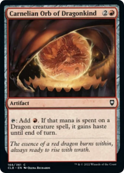 Carnelian Orb of Dragonkind (166) (Commander Legends: Battle for Baldur's Gate)