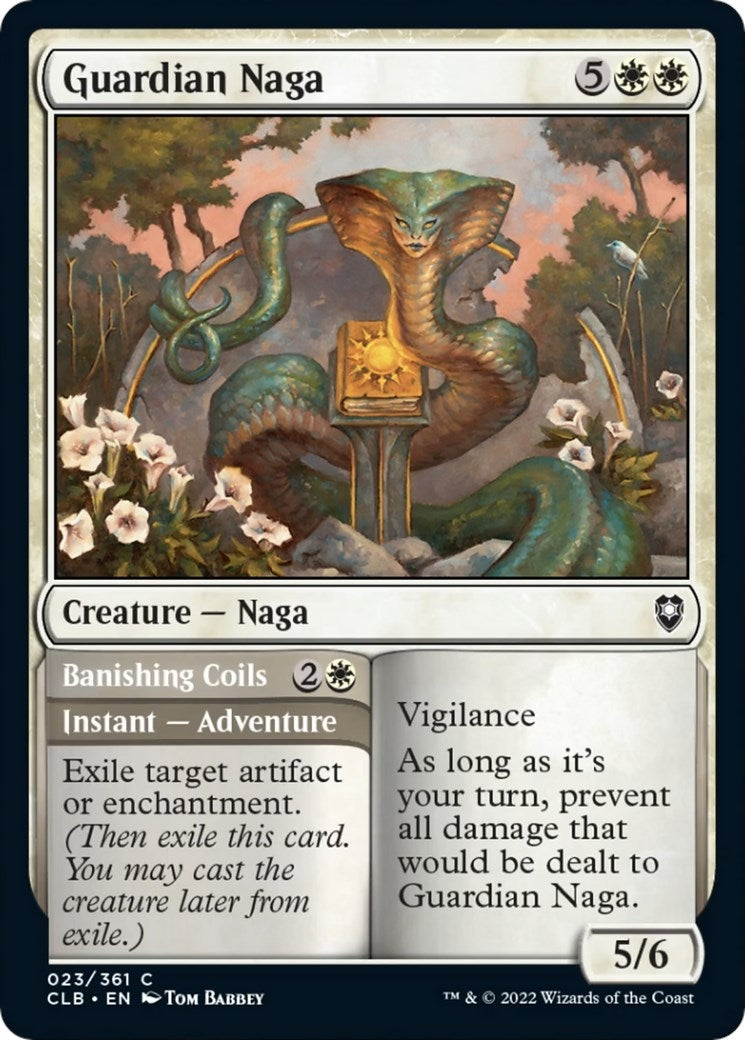 Guardian Naga (23) (Commander Legends: Battle for Baldur's Gate)