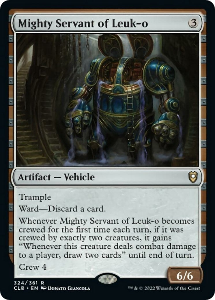 Image for Mighty Servant of Leuk-o (324) (Commander Legends: Battle for Baldur's Gate) - Magic: The Gathering