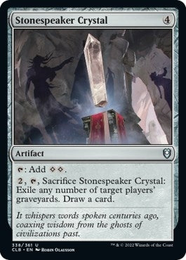Stonespeaker Crystal (338) (Commander Legends: Battle for Baldur's Gate)