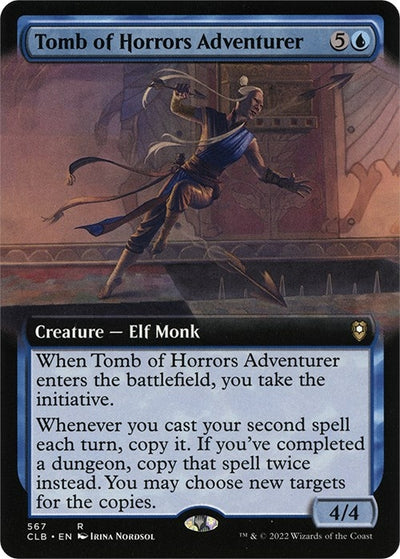 Tomb of Horrors Adventurer (Extended Art) (567) (Commander Legends: Battle for Baldur's Gate)