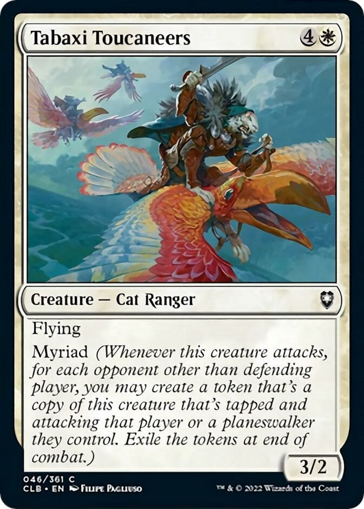 Tabaxi Toucaneers (46) (Commander Legends: Battle for Baldur's Gate)