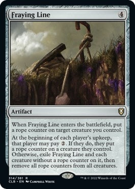 Fraying Line (314) (Commander Legends: Battle for Baldur's Gate)