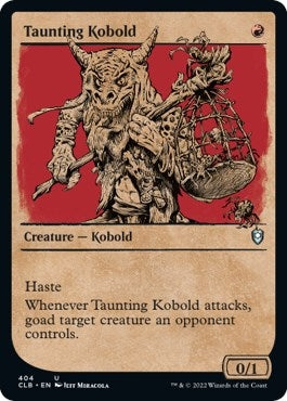 Taunting Kobold (Showcase) (404) (Commander Legends: Battle for Baldur's Gate)
