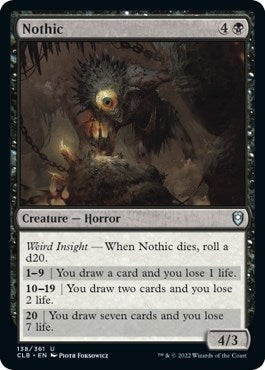 Nothic (138) (Commander Legends: Battle for Baldur's Gate)