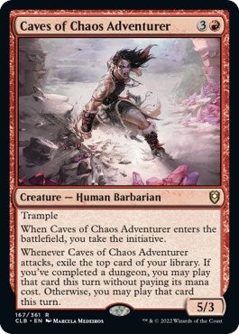 Caves of Chaos Adventurer (167) (Commander Legends: Battle for Baldur's Gate)