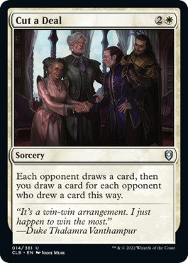 Cut a Deal (14) (Commander Legends: Battle for Baldur's Gate)