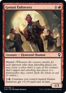 Genasi Enforcers (177) (Commander Legends: Battle for Baldur's Gate)