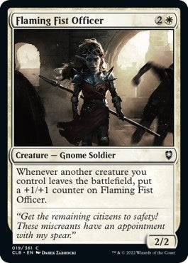 Flaming Fist Officer (19) (Commander Legends: Battle for Baldur's Gate)