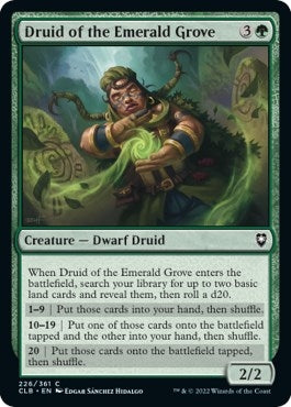 Druid of the Emerald Grove (226) (Commander Legends: Battle for Baldur's Gate)