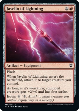 Javelin of Lightning (185) (Commander Legends: Battle for Baldur's Gate)