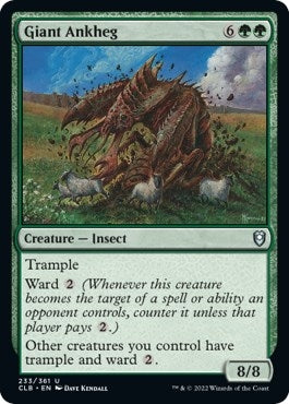 Giant Ankheg (233) (Commander Legends: Battle for Baldur's Gate)