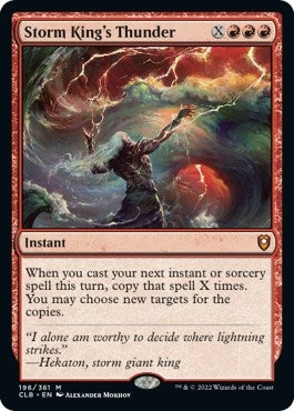 Storm King's Thunder (196) (Commander Legends: Battle for Baldur's Gate) (CLB)