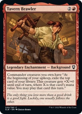 Tavern Brawler (200) (Commander Legends: Battle for Baldur's Gate) (CLB)