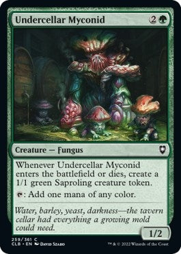 Undercellar Myconid (259) (Commander Legends: Battle for Baldur's Gate)