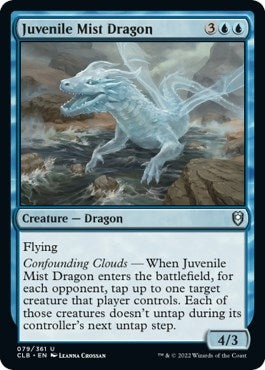 Juvenile Mist Dragon (79) (Commander Legends: Battle for Baldur's Gate)